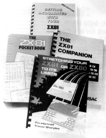 Various ZX-80/81 books