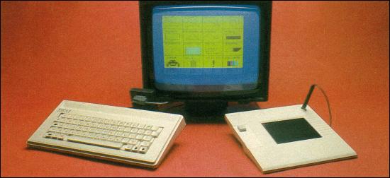 Spectrum with Saga keyboard and graphics tablet