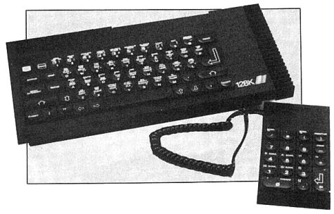 Spectrum 128 with keypad