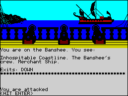 You are on the Banshee ...
